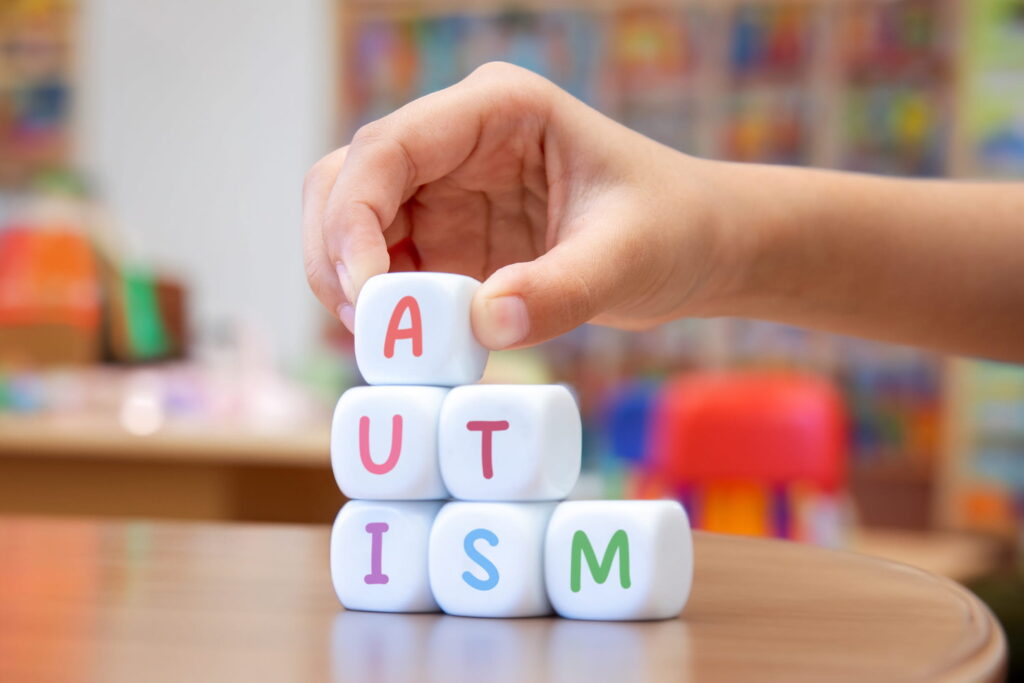 autism building blocks